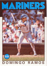 1986 Topps Baseball Cards      462     Domingo Ramos